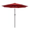 Villacera 9-Foot Outdoor Patio Umbrella, Red 83-OUT5445 - alternate 2